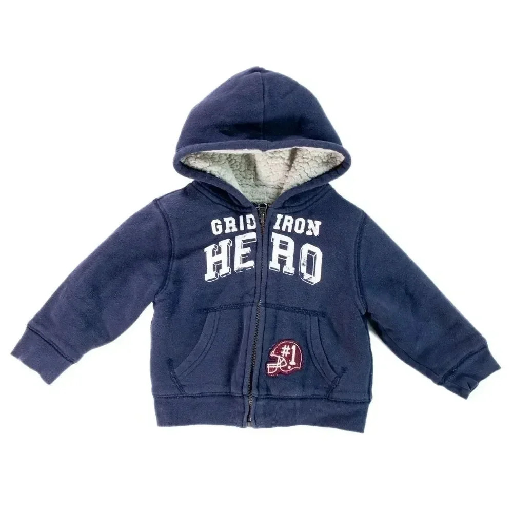 Children's Place Baby Navy Hoodie Jacket